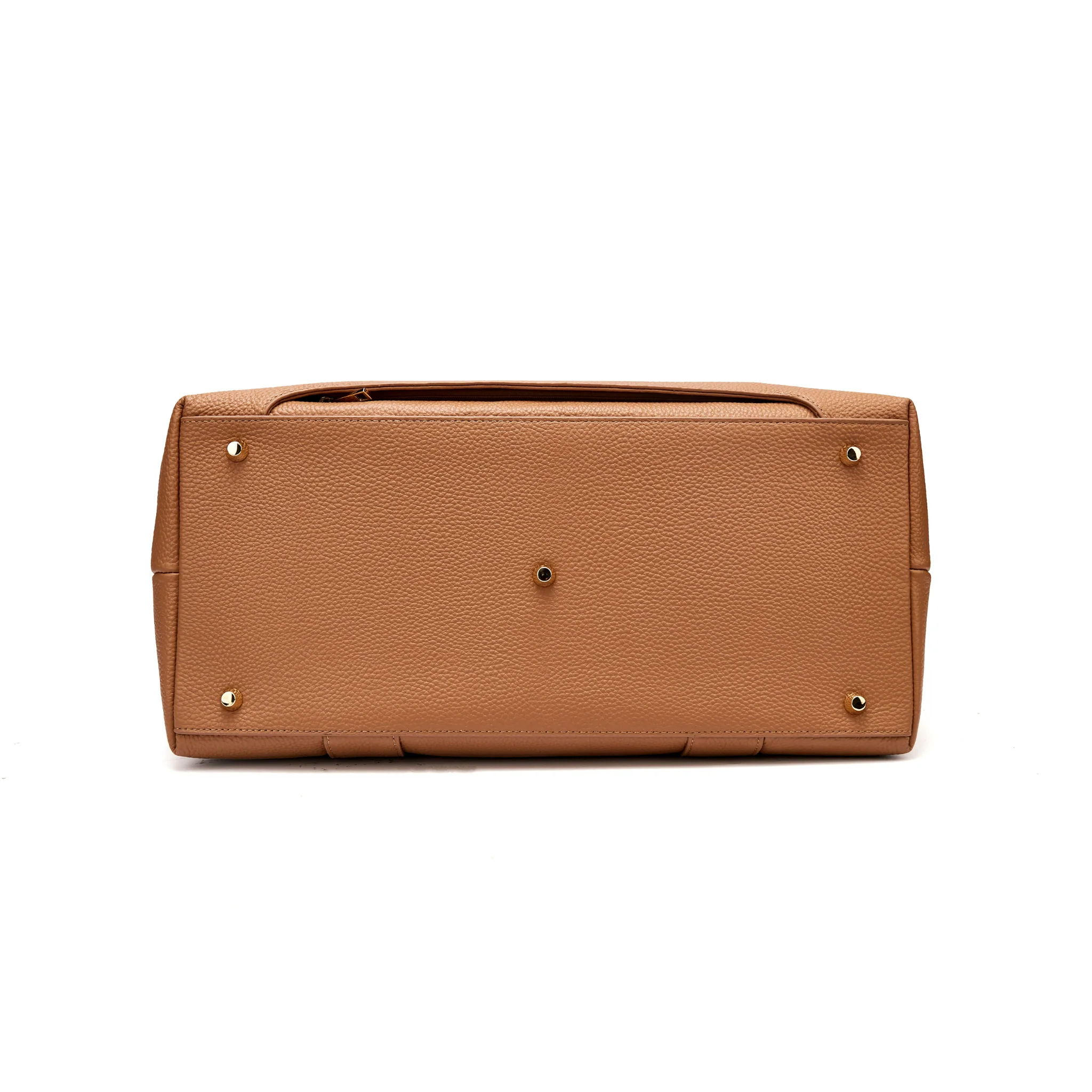 16" Slouchy Leather Laptop Tote | Large Capacity - Image 5