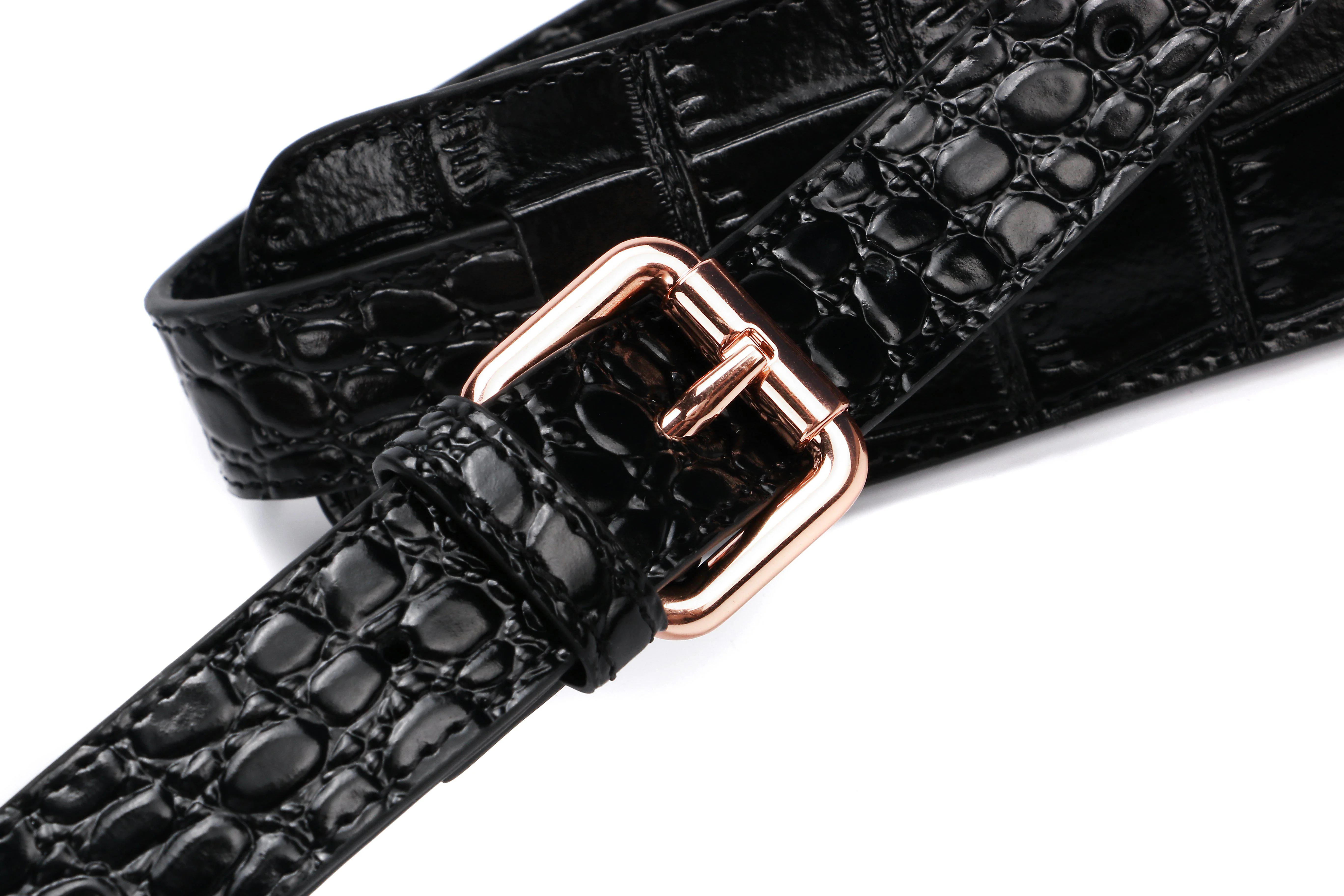 [limited edition] JULIA BLACK | croc patent Leather 14"Laptop Handbag | CHAMPAGNE GOLD - Image 13