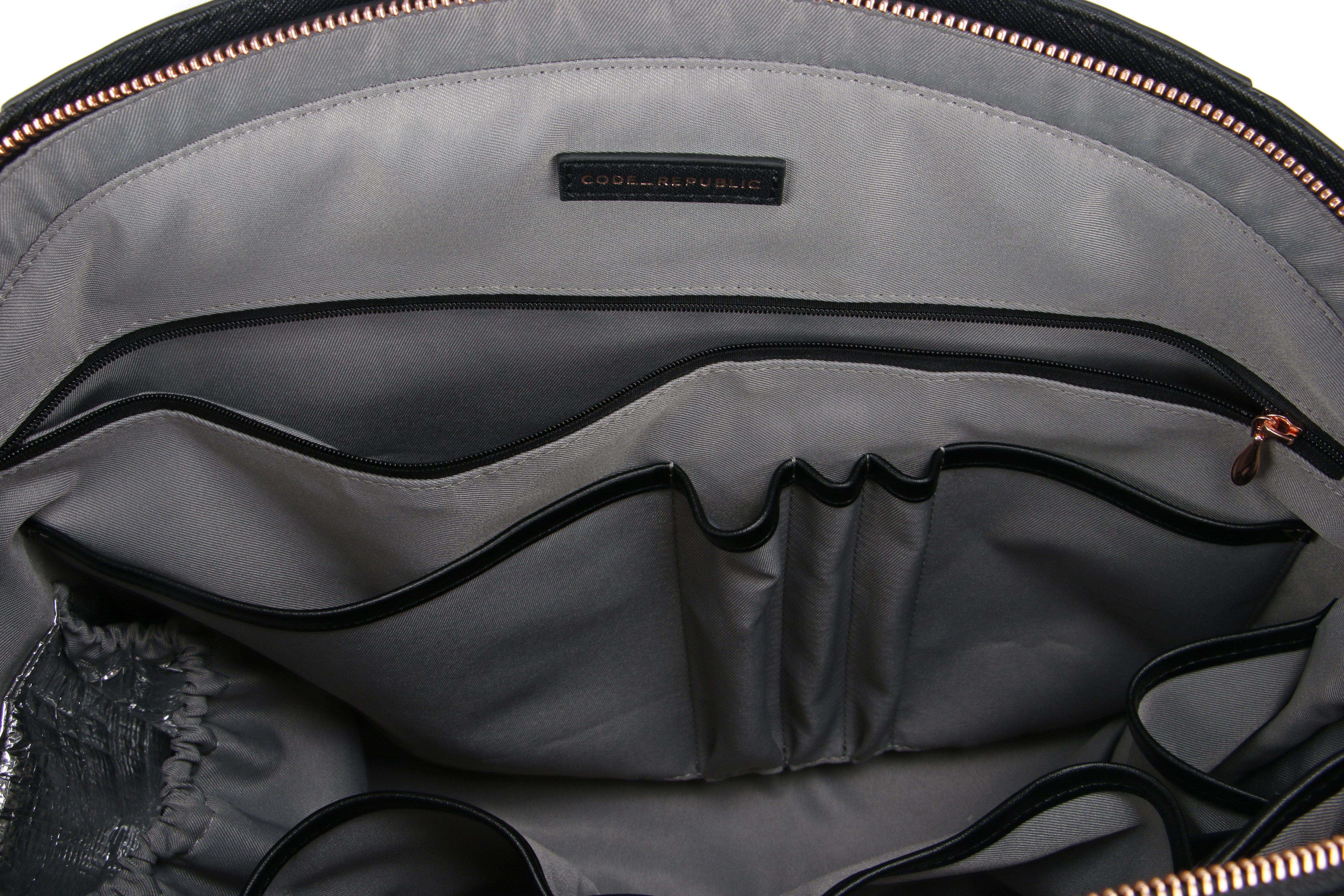 [limited edition] JULIA BLACK | croc patent Leather 14"Laptop Handbag | CHAMPAGNE GOLD - Image 6