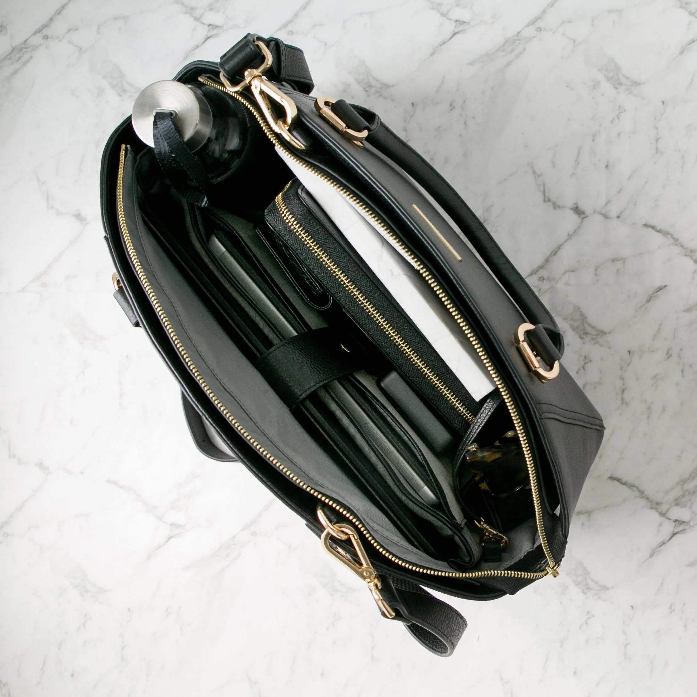 DANIELLE 14” LAPTOP HANDBAG BUNDLE | ITALIAN LEATHER - Image 13