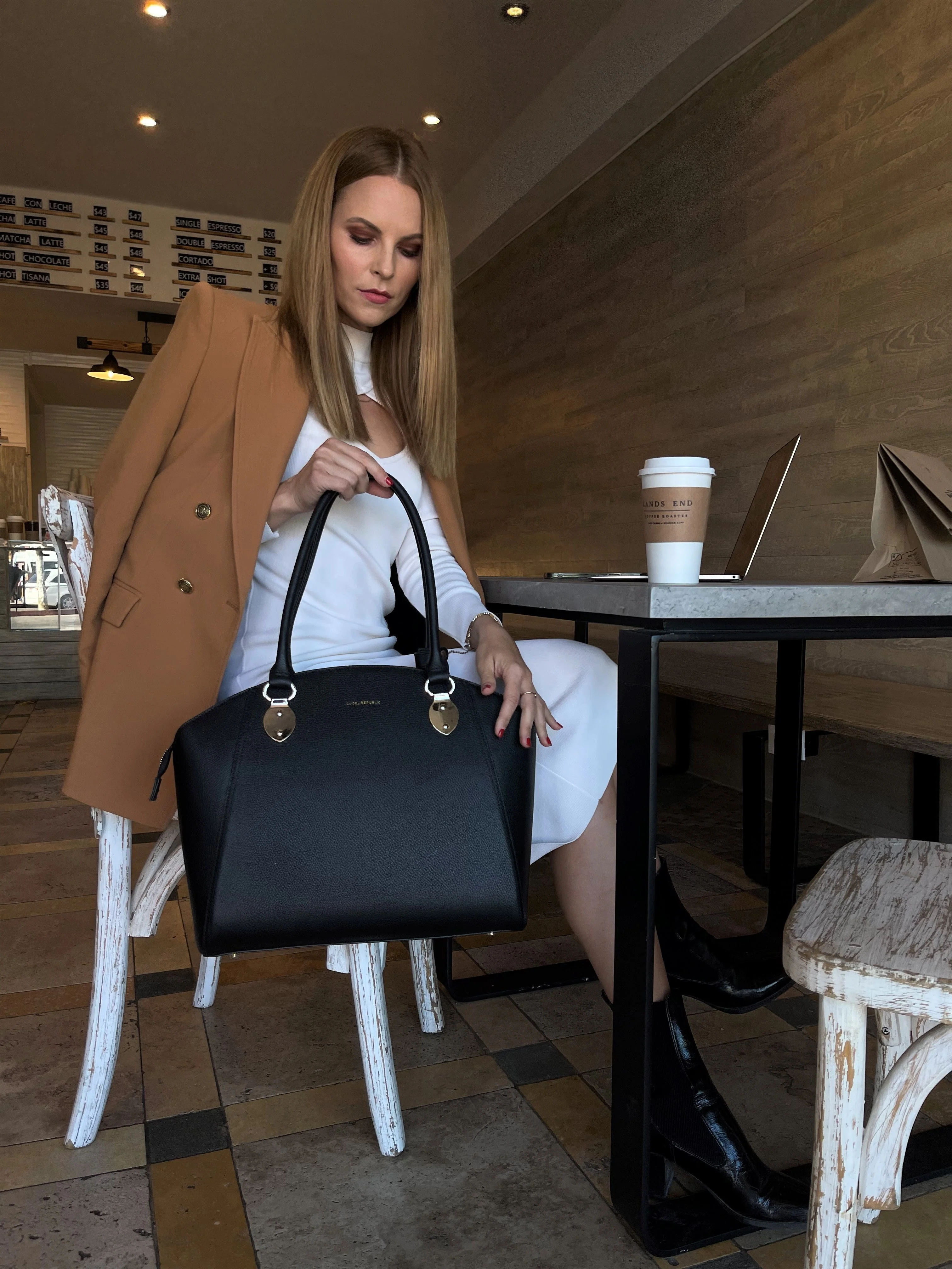 SAVANNAH 14” LAPTOP HANDBAG BUNDLE | ITALIAN LEATHER - Image 4